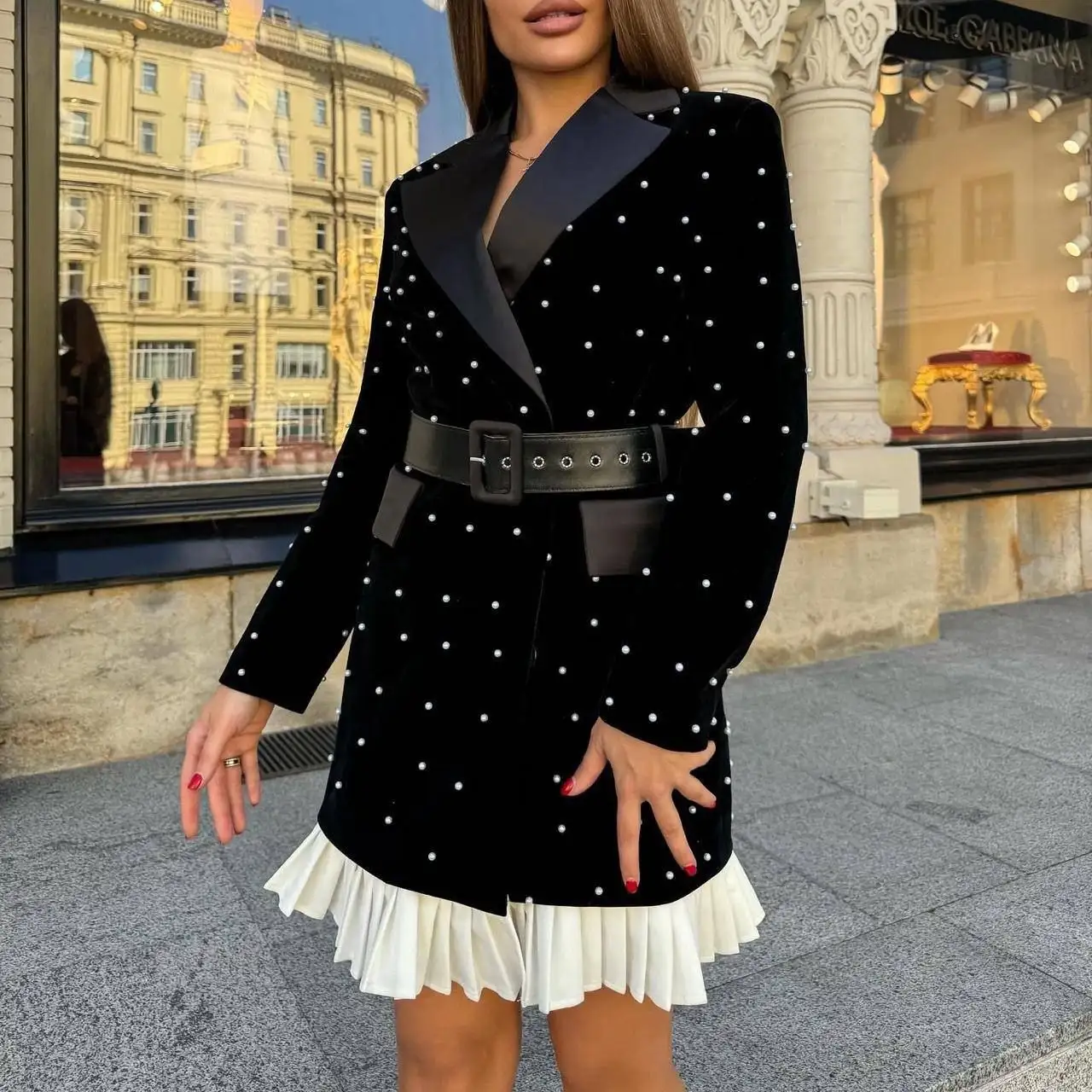 Новое платье 42-44 размера с отстёгивающимися рюшами - Платья (Одежда) в Казань