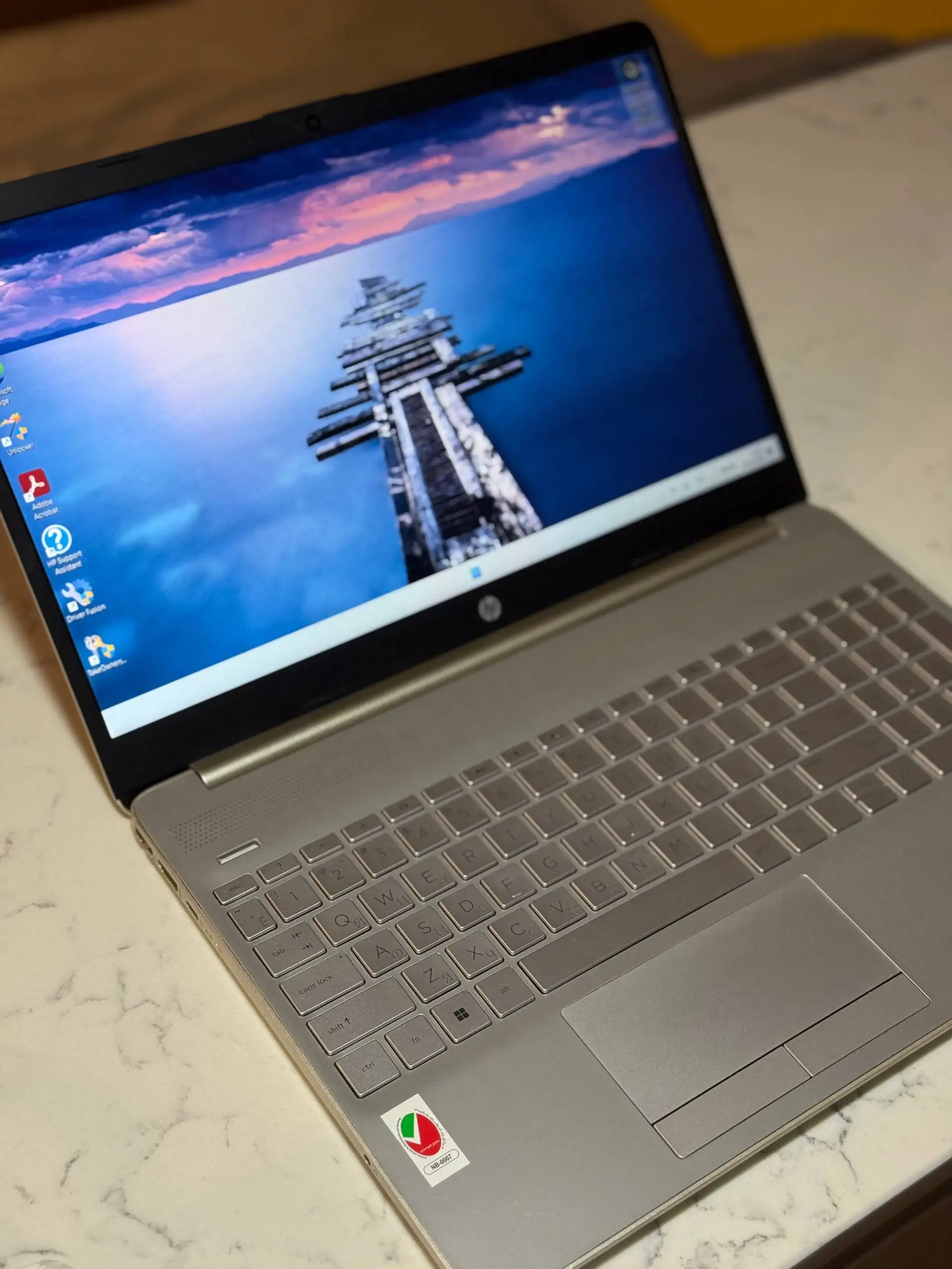 Ноутбук HP 15.6/8GB/SSD 512GB Windows 11 PRO - Ноутбуки (Электроника) в Казань