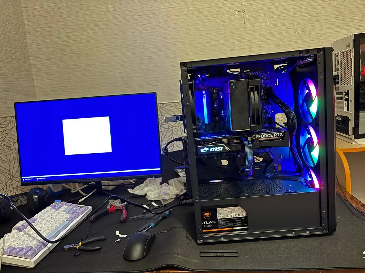 Игровой компьютер с монитором RTX 5060 i5 12400F - Компьютеры (Электроника) в Казань