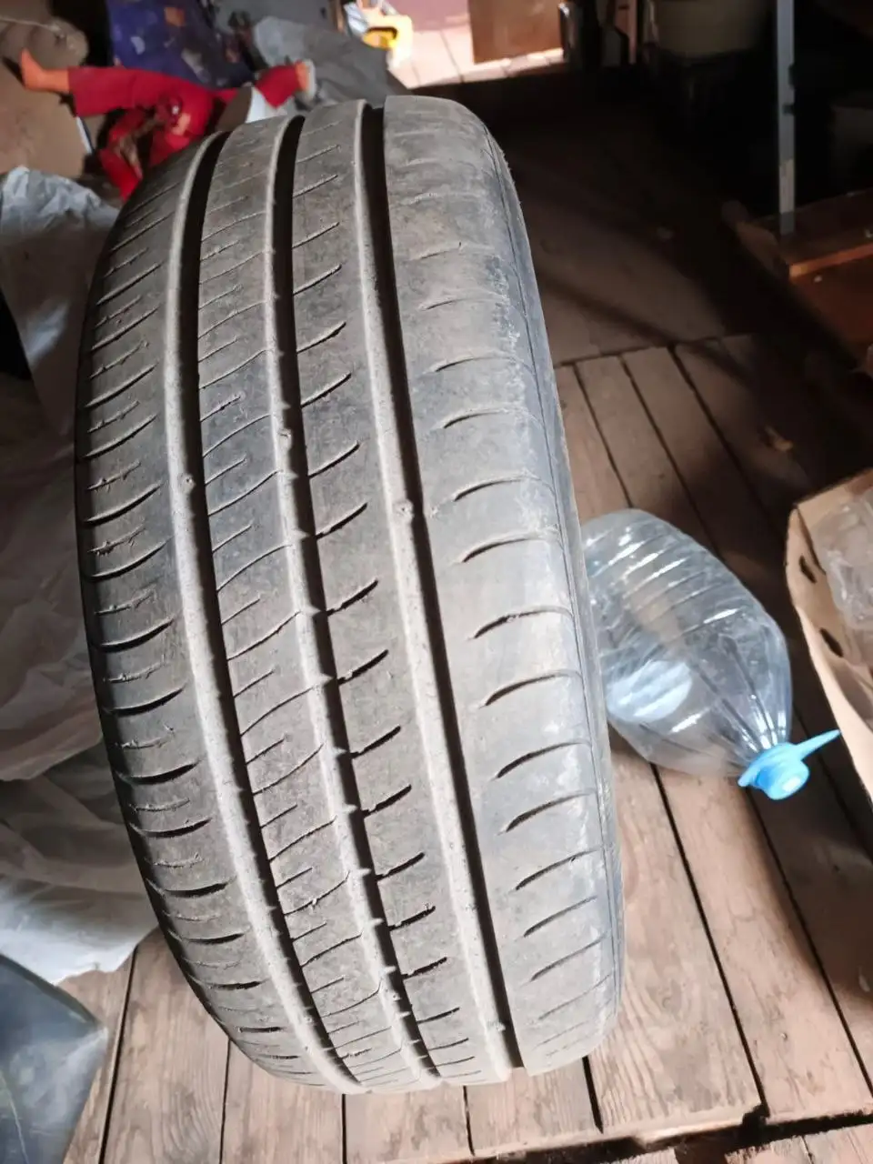 Летняя резина Opel 205/55 R16 - Шины и диски (Запчасти) в Казань