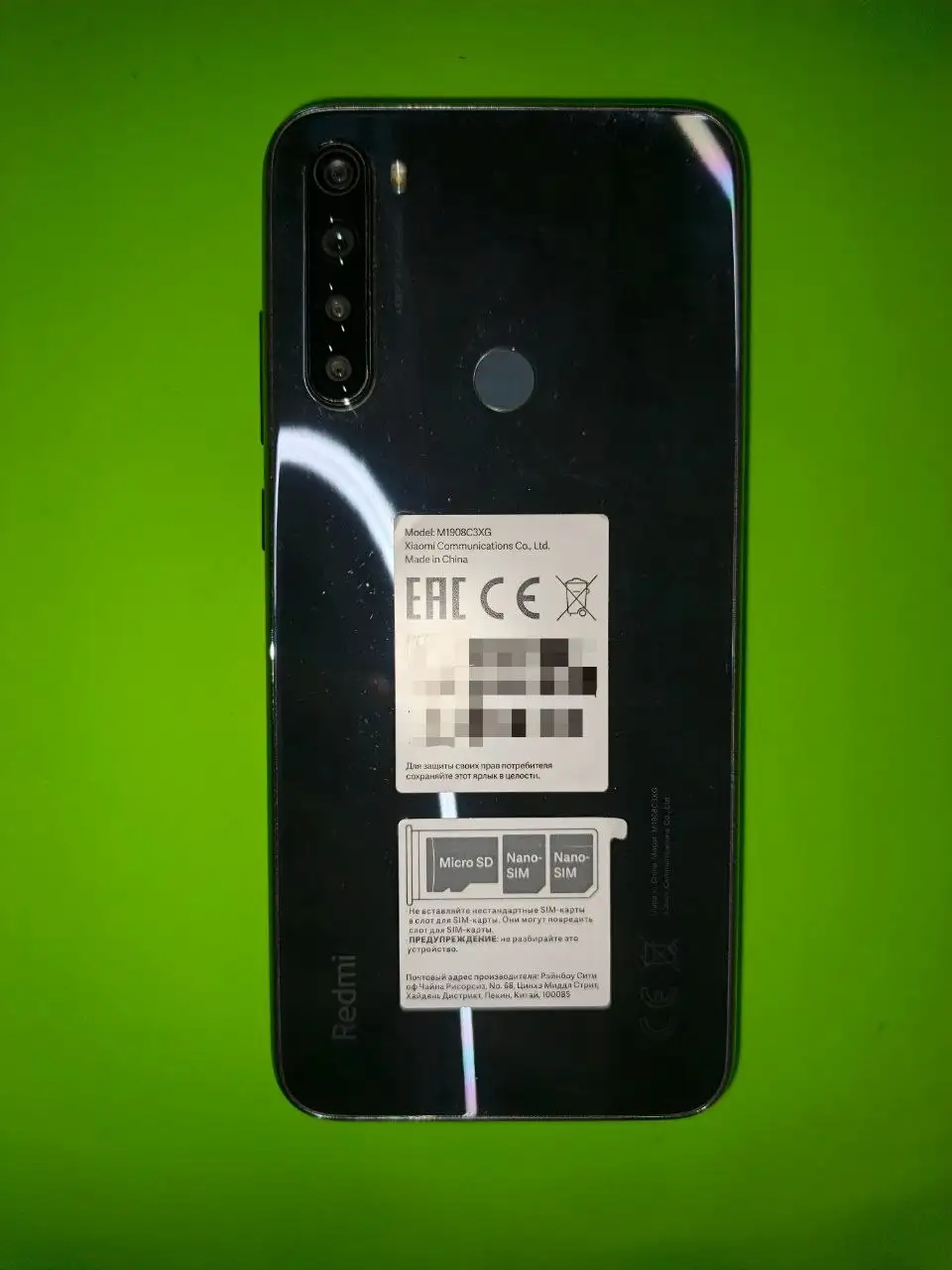 Продам смартфон Redmi Note 8T 4/64 - Смартфоны (Электроника) в Казань