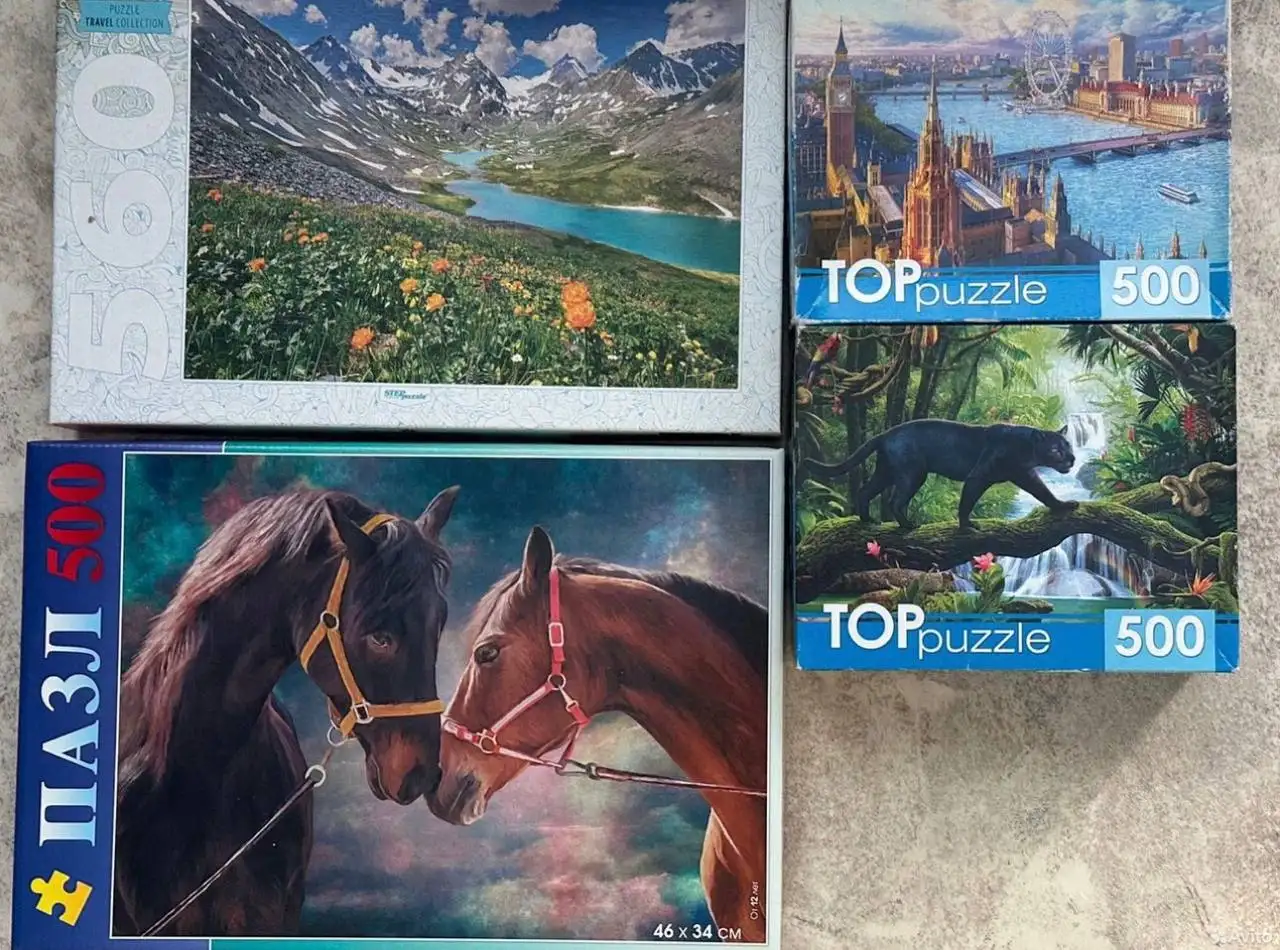 Продажа пазлов в Казани - Хобби и отдых в Казань