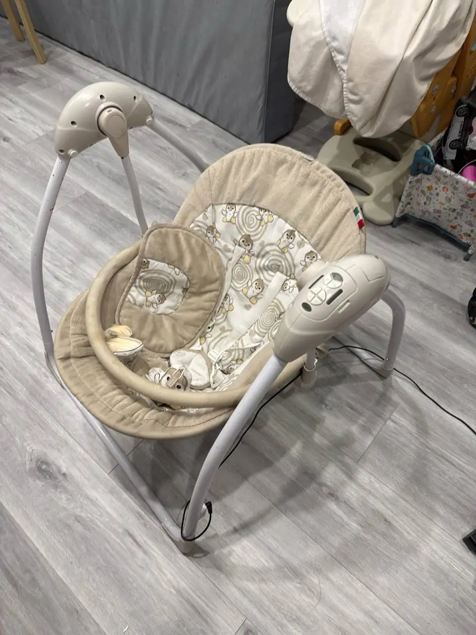 Электрокачели с музыкой и белым шумом - Качели (Товары для детей) в Казань