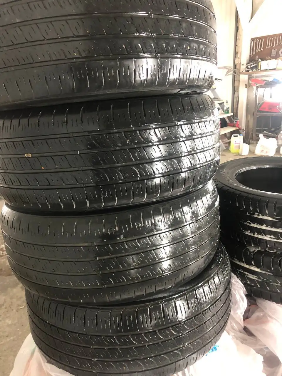Продам комплект колес 225/50R17 - Шины и диски (Авто) в Казань