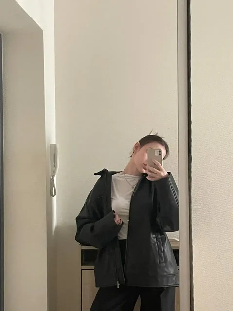 Кожаная куртка, размер S - Мужская обувь в Казань