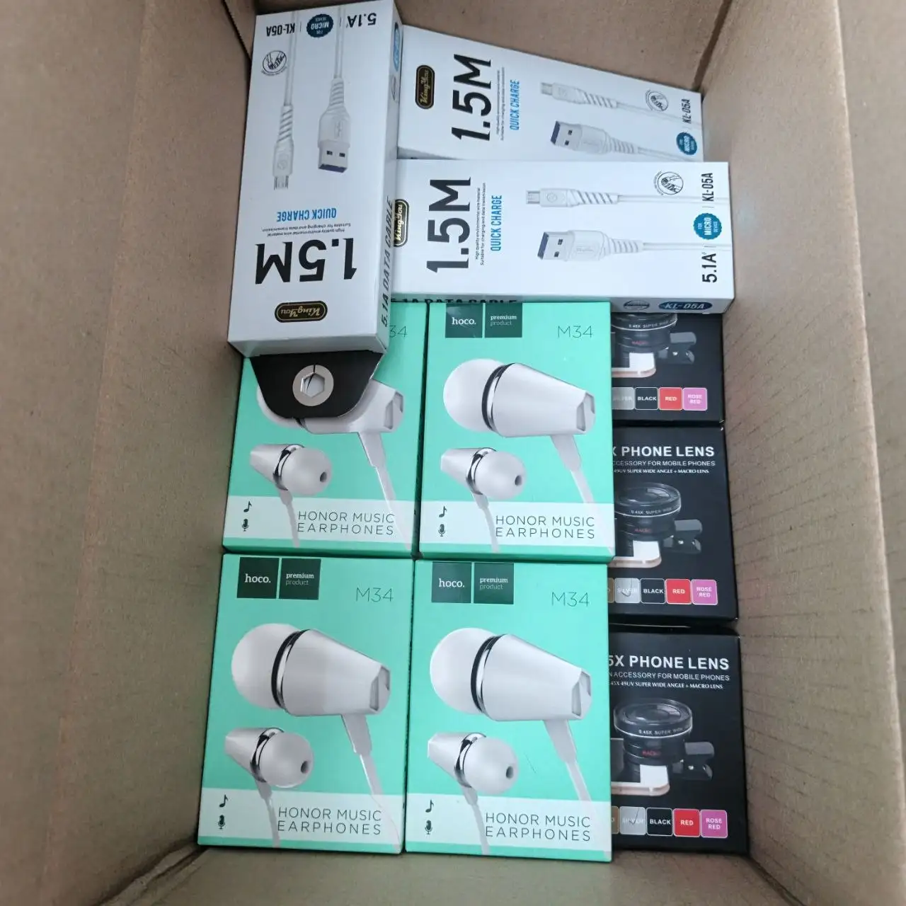 Продам коробку с наполнением (аксессуары) - Электроника (Барахолка) в Казань