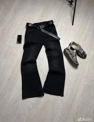 Продам или обменяю джинсы Zara flare - Юбки в Казань