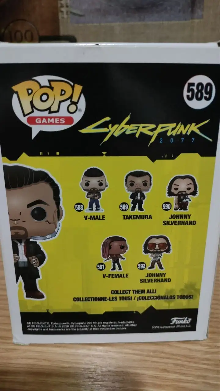 Funko Pop Takemura Cyberpunk 2077 - null (Электроника) в Казань