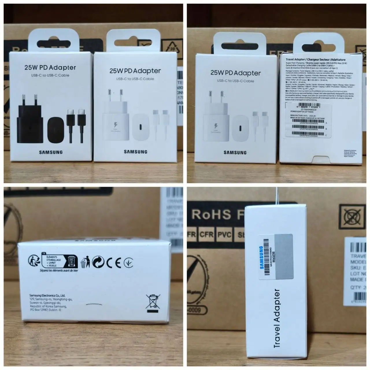 СЗУ Samsung (ТА800) 25W + кабель - Зарядные устройства (Электроника) в Казань