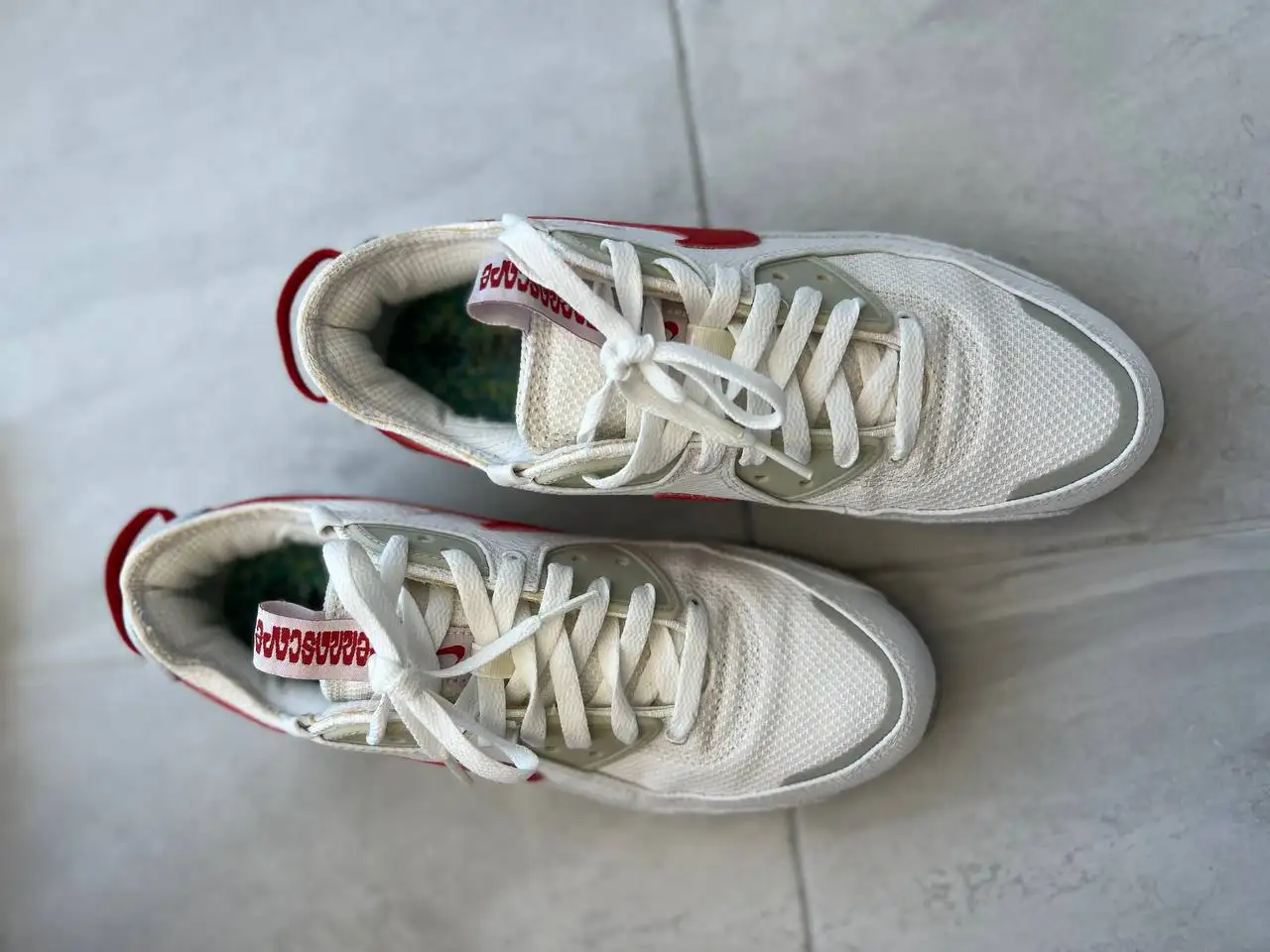 Nike Air Max Terrascape 90 Summit White Red Clay Men's - Обувь (Одежда) в Казань