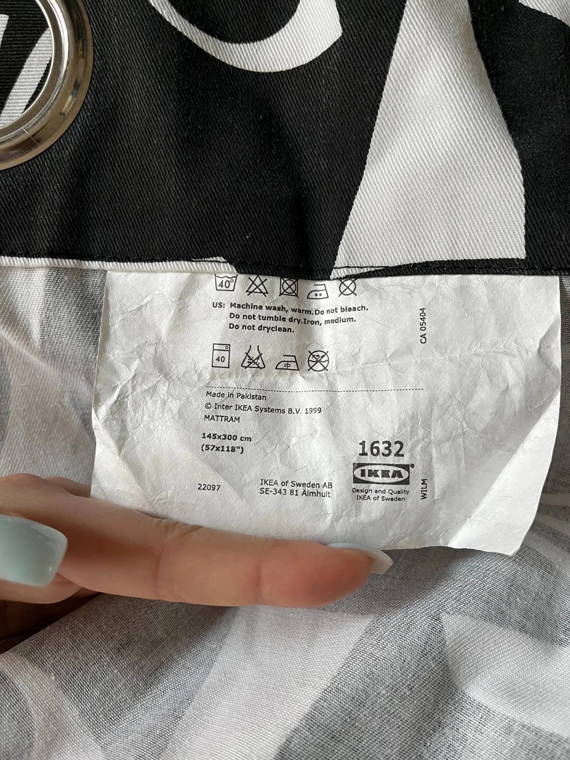 Шторы IKEA б/у 145x300 см - Шторы и карнизы (Для дома и дачи) в Казань