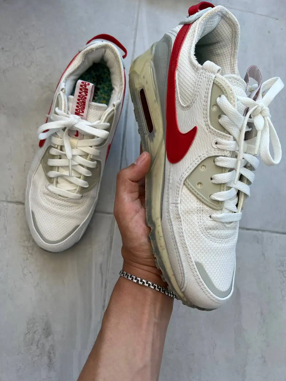 Коллекционные Nike Air Max Terrascape 90 Summit White Red Clay - Обувь (Одежда) в Казань
