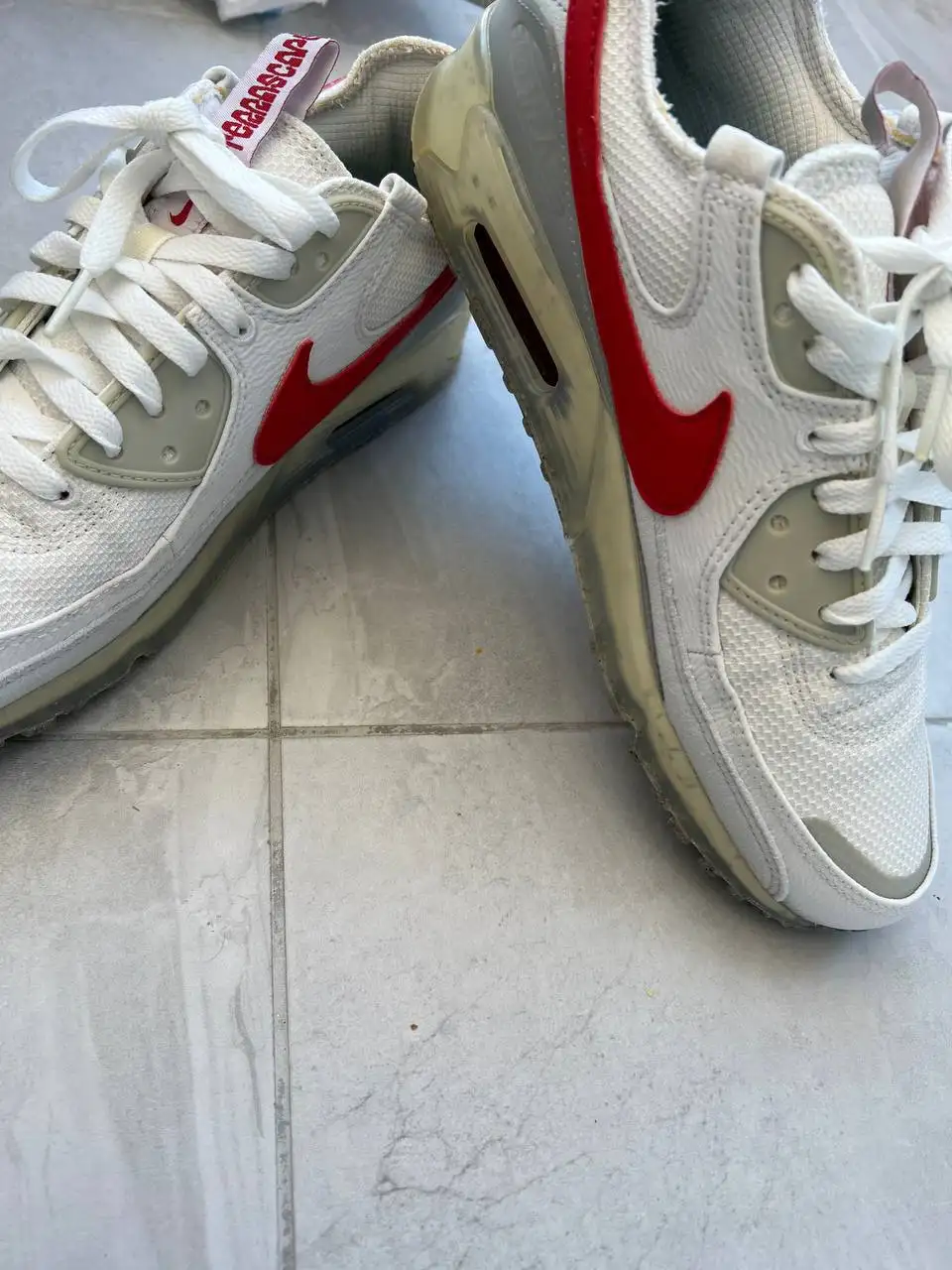 Коллекционные Nike Air Max Terrascape 90 Summit White Red Clay - Обувь (Одежда) в Казань