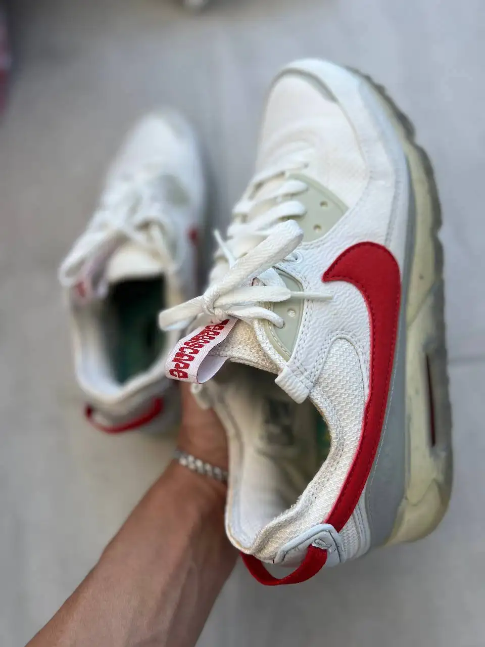 Коллекционные Nike Air Max Terrascape 90 Summit White Red Clay - Обувь (Одежда) в Казань
