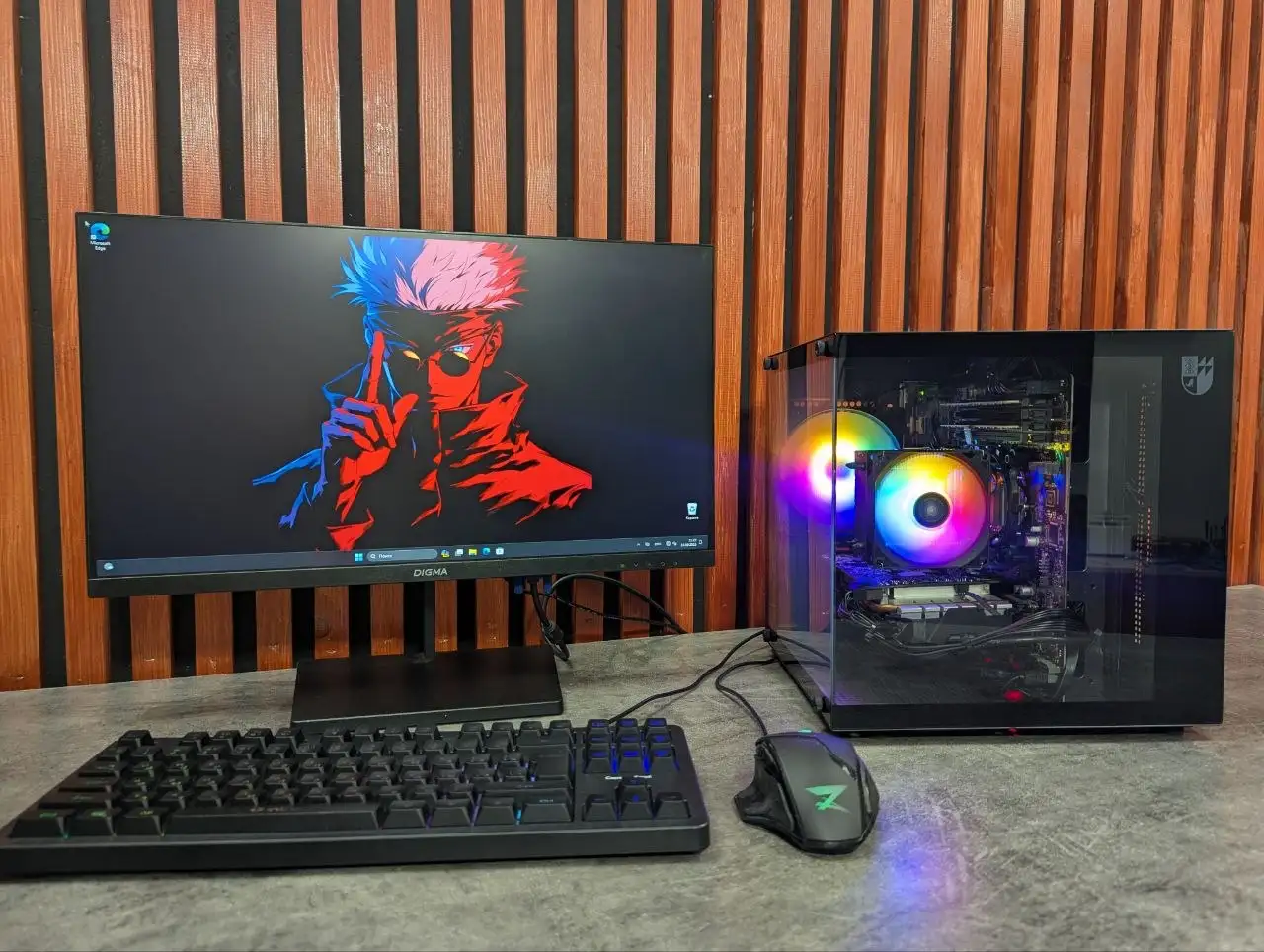 Продам игровой ПК с монитором - Игровые компьютеры (Электроника) в Казань