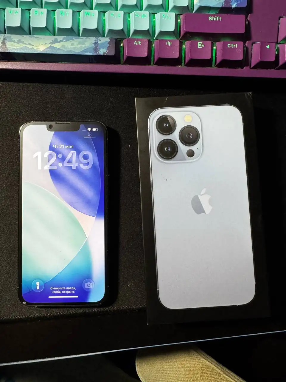 iPhone 13 Pro 256 GB с неработающей камерой - Смартфоны и гаджеты (Электроника) в Казань