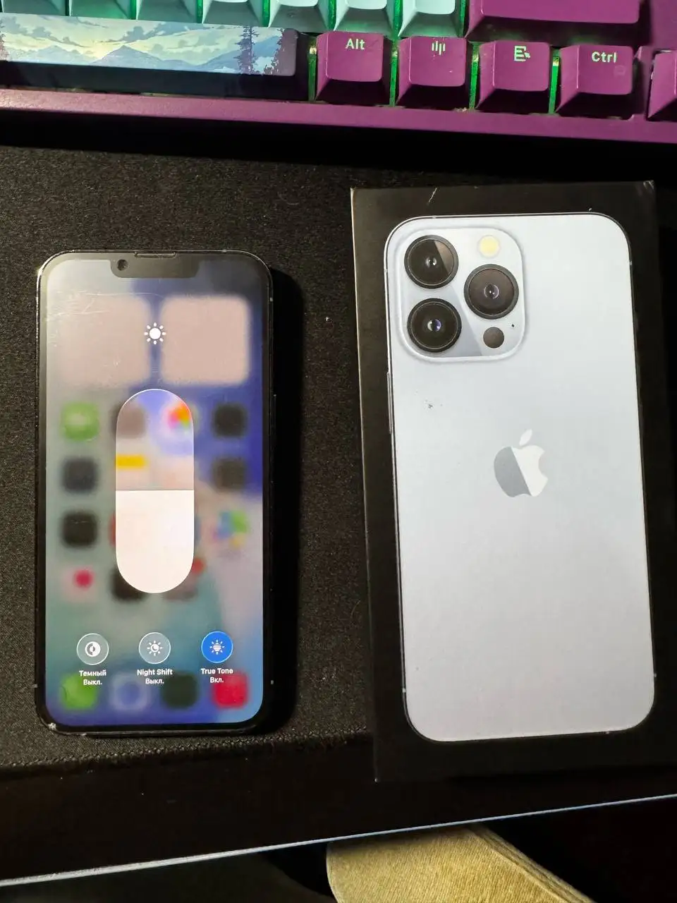 iPhone 13 Pro 256 GB с неработающей камерой - Смартфоны и гаджеты (Электроника) в Казань