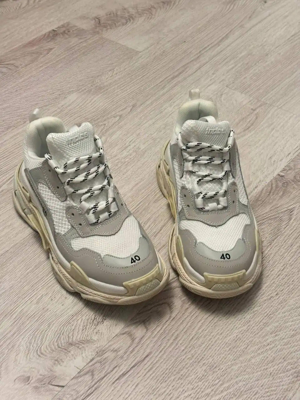 Кроссовки Balenciaga Triple S White новые - Обувь (Одежда) в Казань