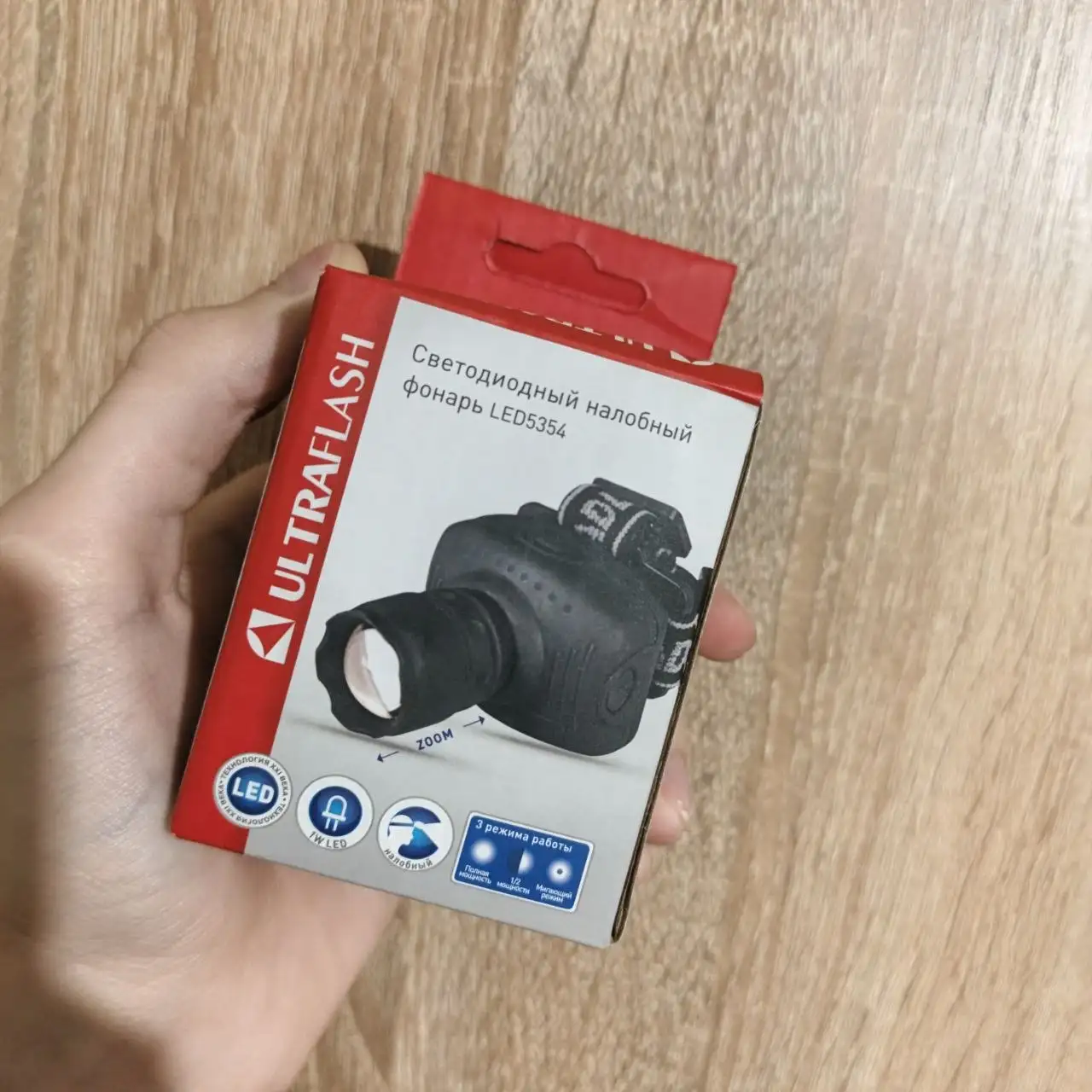 Продажа налобного фонаря Ultraflash (250 руб/шт) - Электроника в Казань