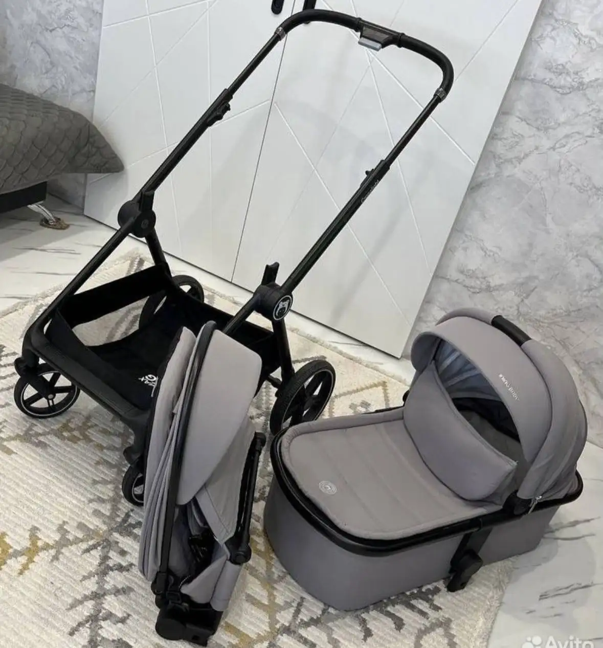 Коляска Ining Baby Z1-X PRO 2в1 - Коляски (Товары для детей) в Казань