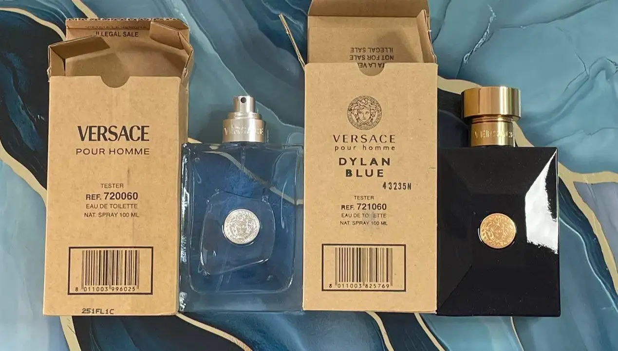 Продажа тестеров Versace Pour Homme и Pour Homme Dylan Blue - Парфюмерия (Красота и здоровье) в Казань