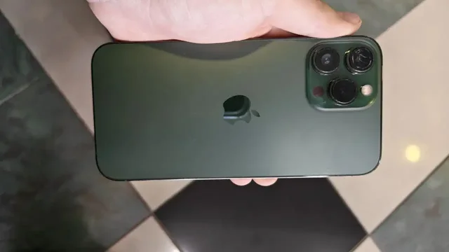 iPhone 13 Pro Max, 128 ГБ, зеленый - частное объявление в Казань