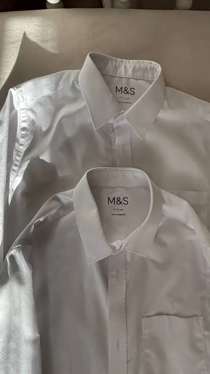 Продажа детских школьных рубашек и брюк Marks & Spencer и Next б/у - Одежда для мальчиков (Товары для детей) в Казань