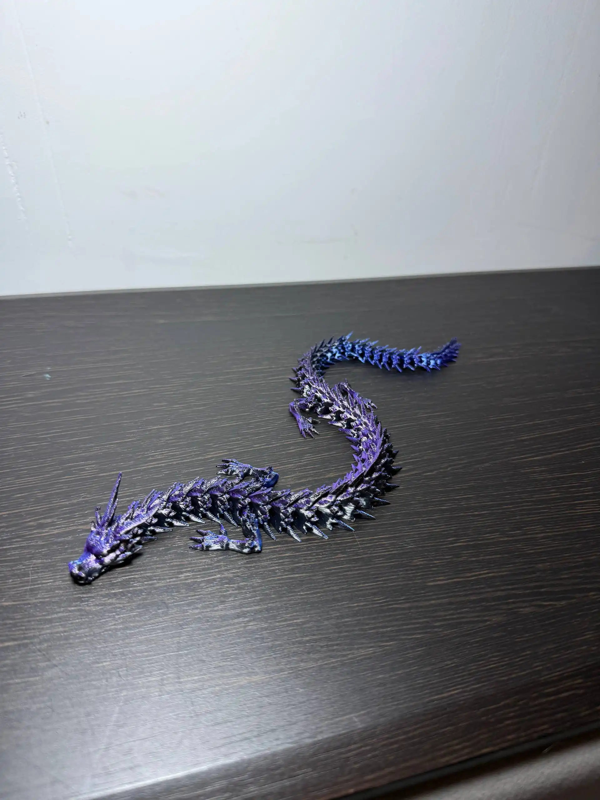Подвижный дракон антистресс из PLA пластика