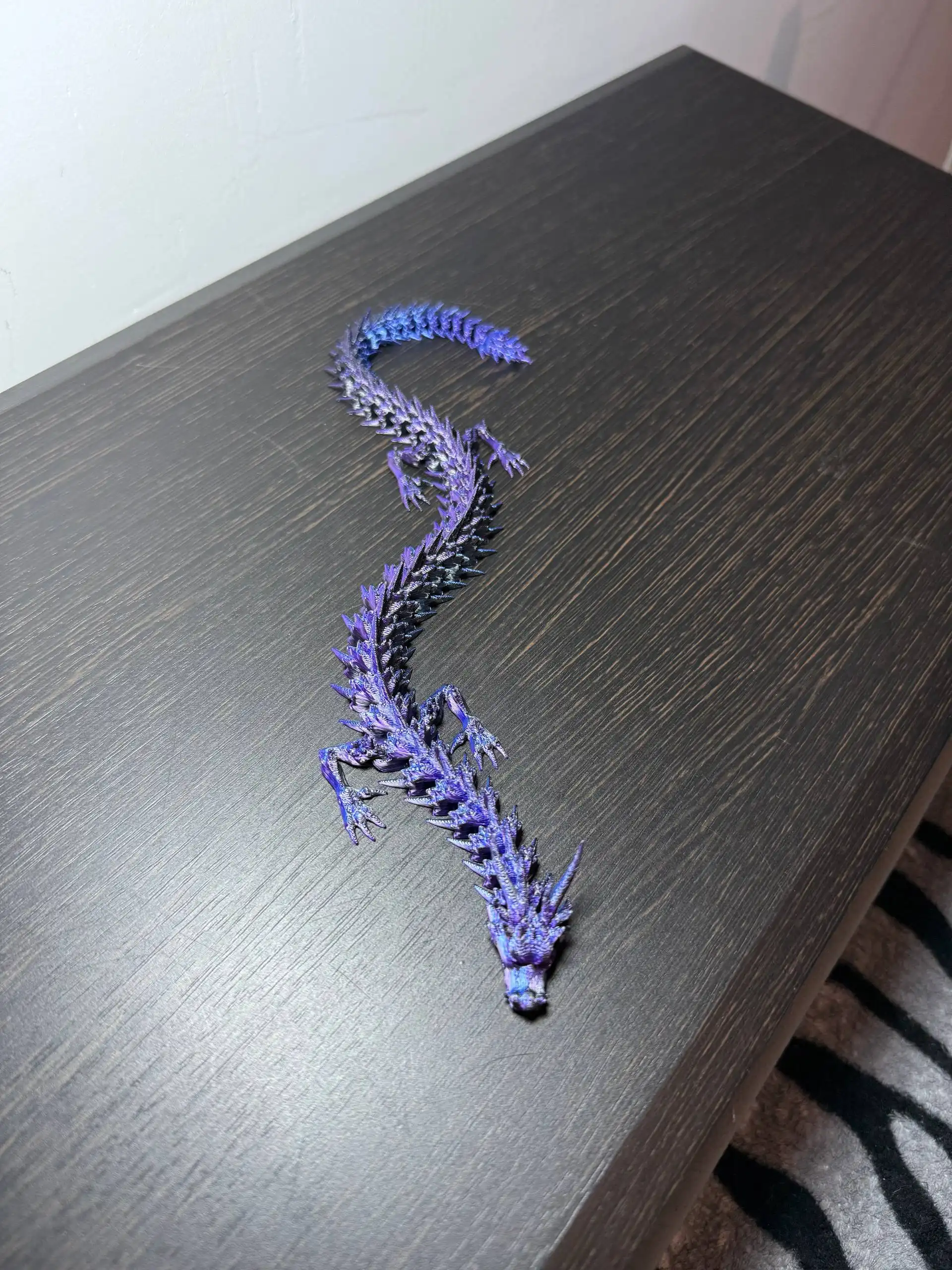 Подвижный дракон антистресс из PLA пластика