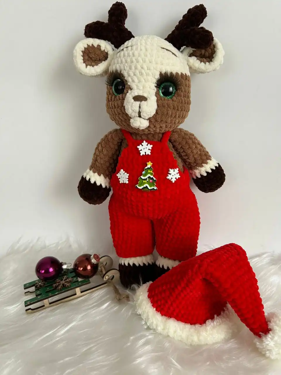 Плюшевые оленята в наличии и на заказ