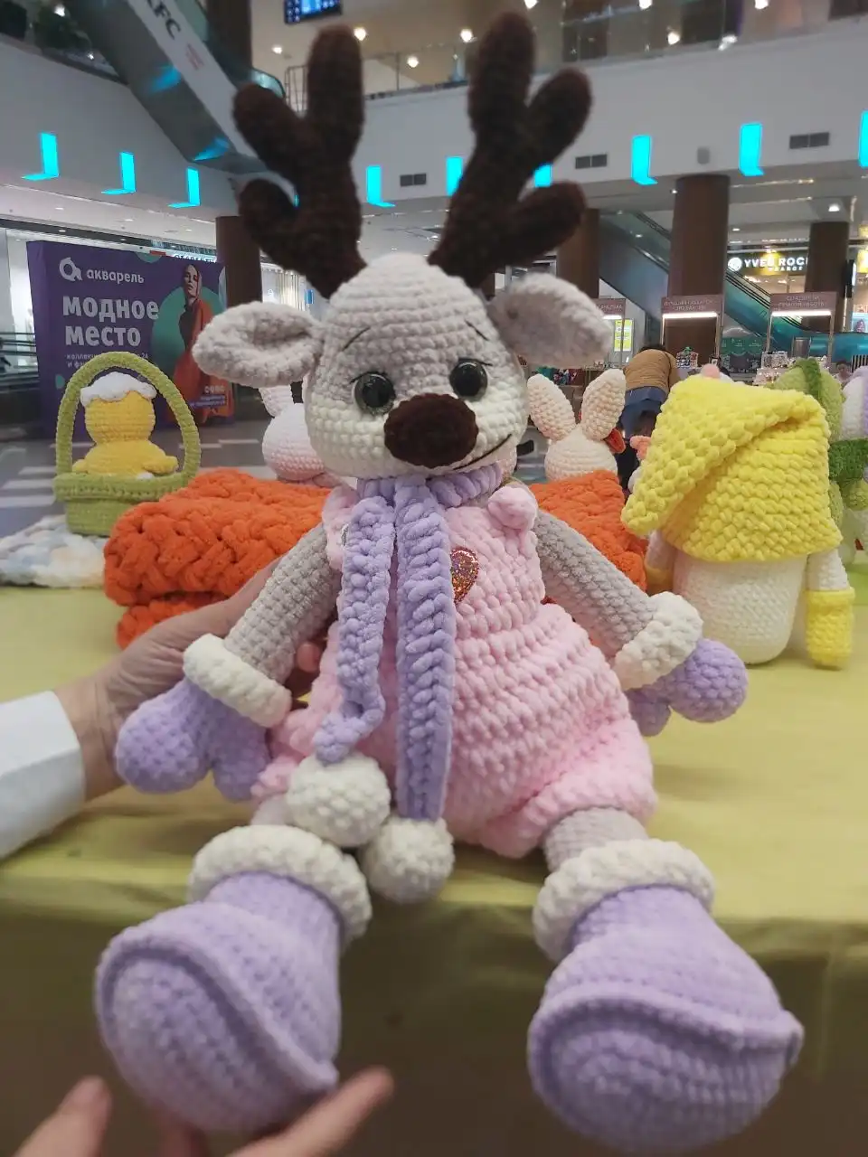 Плюшевые оленята в наличии и на заказ