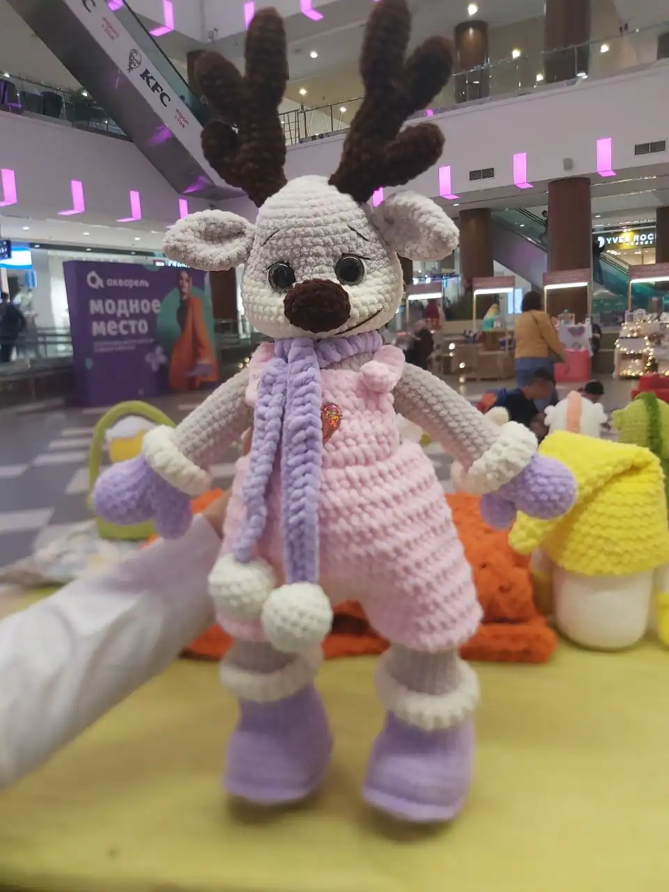 Плюшевые оленята в наличии и на заказ