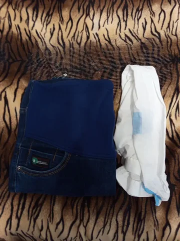 Джинсы для беременных 52 размер с компрессионными чулками - частное объявление в Волгоград