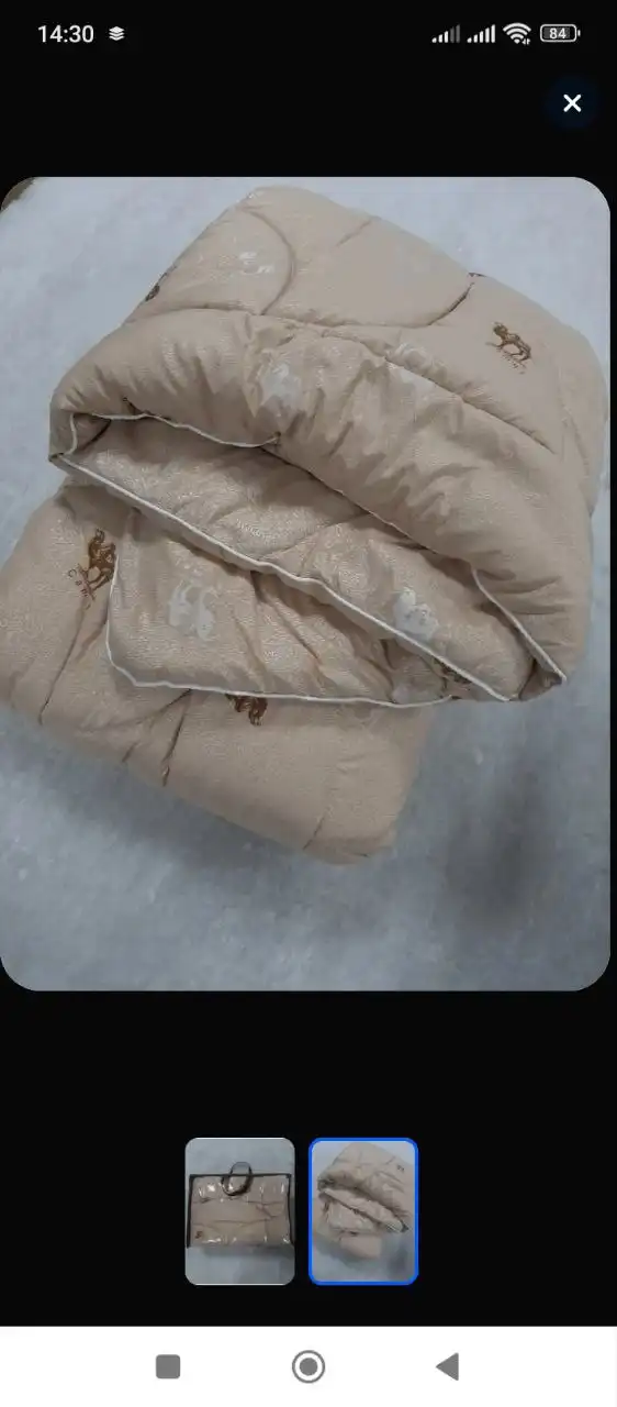 Детское зимнее одеяло 110×140