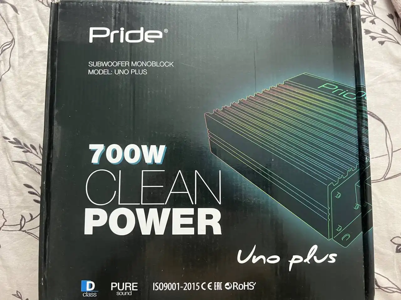 Продажа аудиосистемы Pride: моноблок, усилитель, сабвуфер