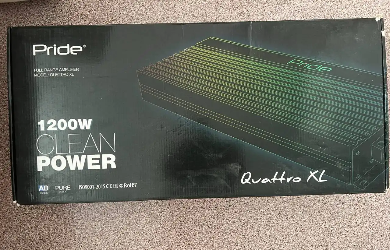 Продажа аудиосистемы Pride: моноблок, усилитель, сабвуфер