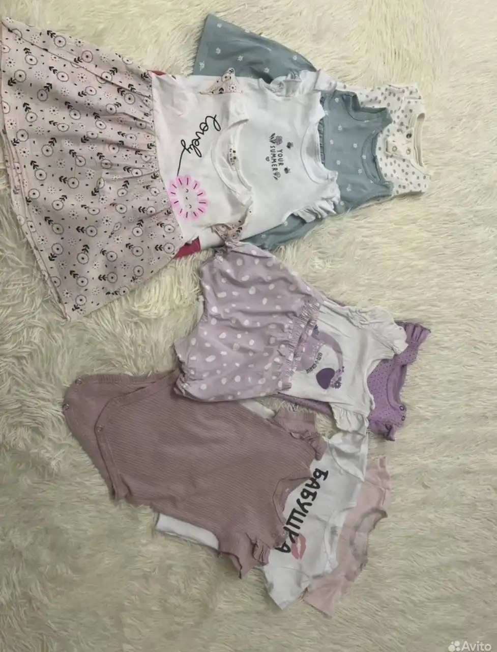 Пакет вещей для девочки 3-6 мес