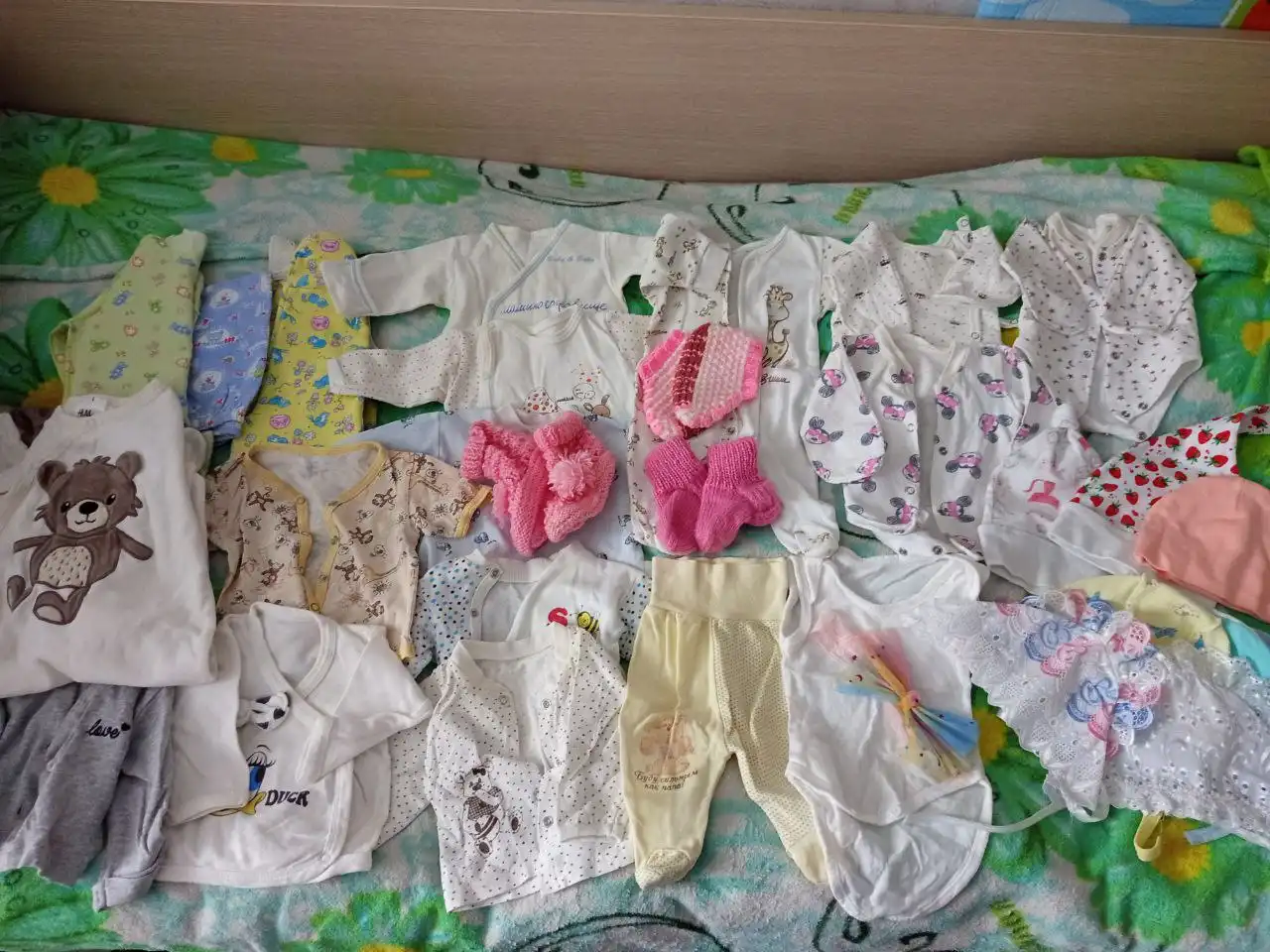 Пакет одежды для новорождённых размеры 56-62 - Одежда для новорождённых (Товары для детей) в Волгоград