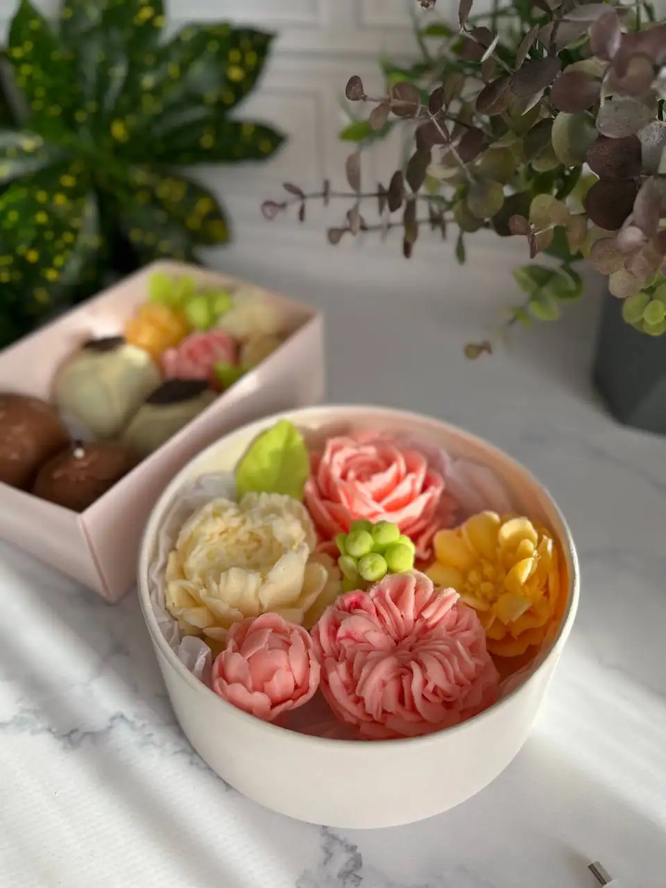 Набор цветов из птичьего молока в коробочке - Рукоделие (Хобби и отдых) в Волгоград