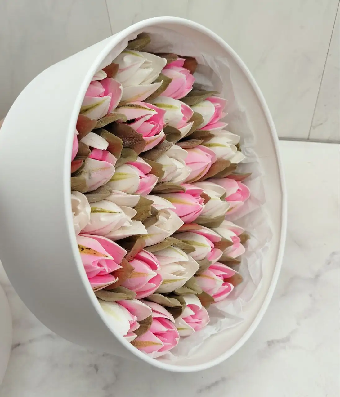 Коробочки с тюльпанами из зефира - Рукоделие (Хобби и отдых) в Волгоград