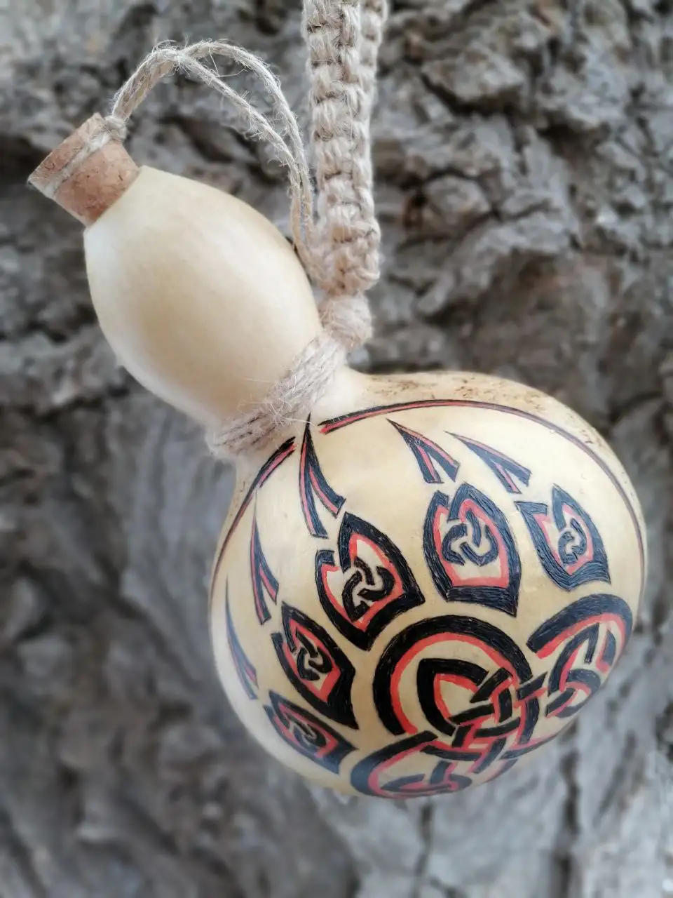 Фляжка Велес из посудной тыквы - Сувениры (Барахолка) в Волгоград