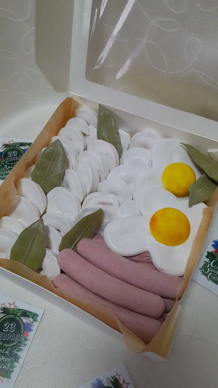 Зефирные коробочки к 23 февраля - Кулинария/Кондитерские изделия (Услуги) в Волгоград