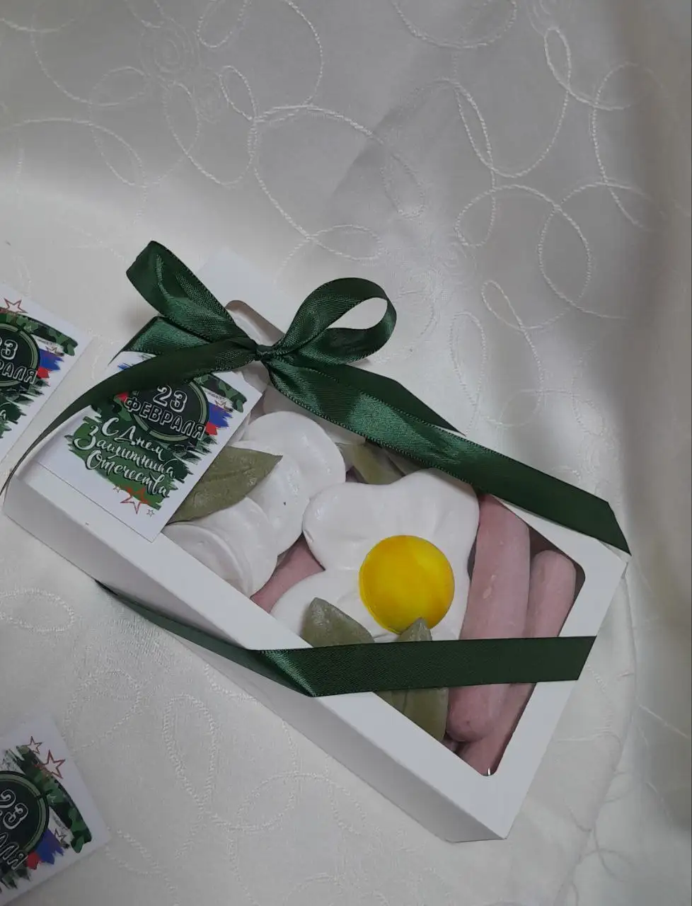 Зефирные коробочки к 23 февраля - Кулинария/Кондитерские изделия (Услуги) в Волгоград