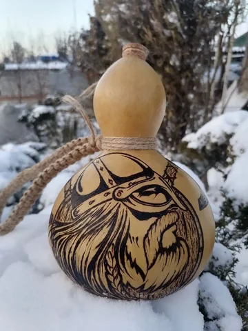 Фляга Викинг из посудной тыквы - Хобби и отдых в Волгоград
