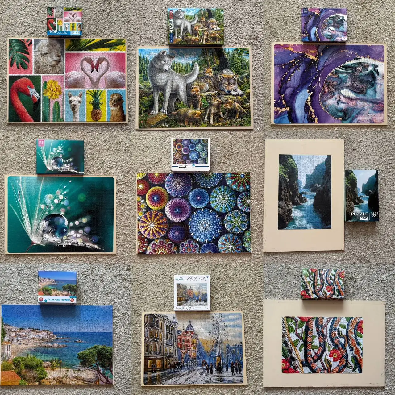 Продажа пазлов разной сложности - Пазлы (Хобби и отдых) в Волгоград