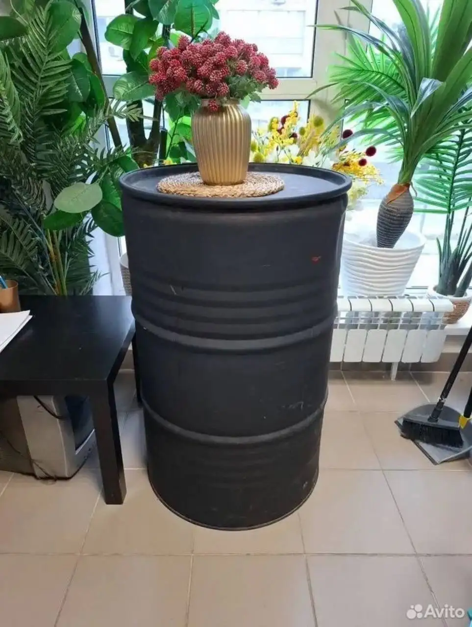 Металлическая бочка для декора - Декор и интерьер (Барахолка) в Волгоград