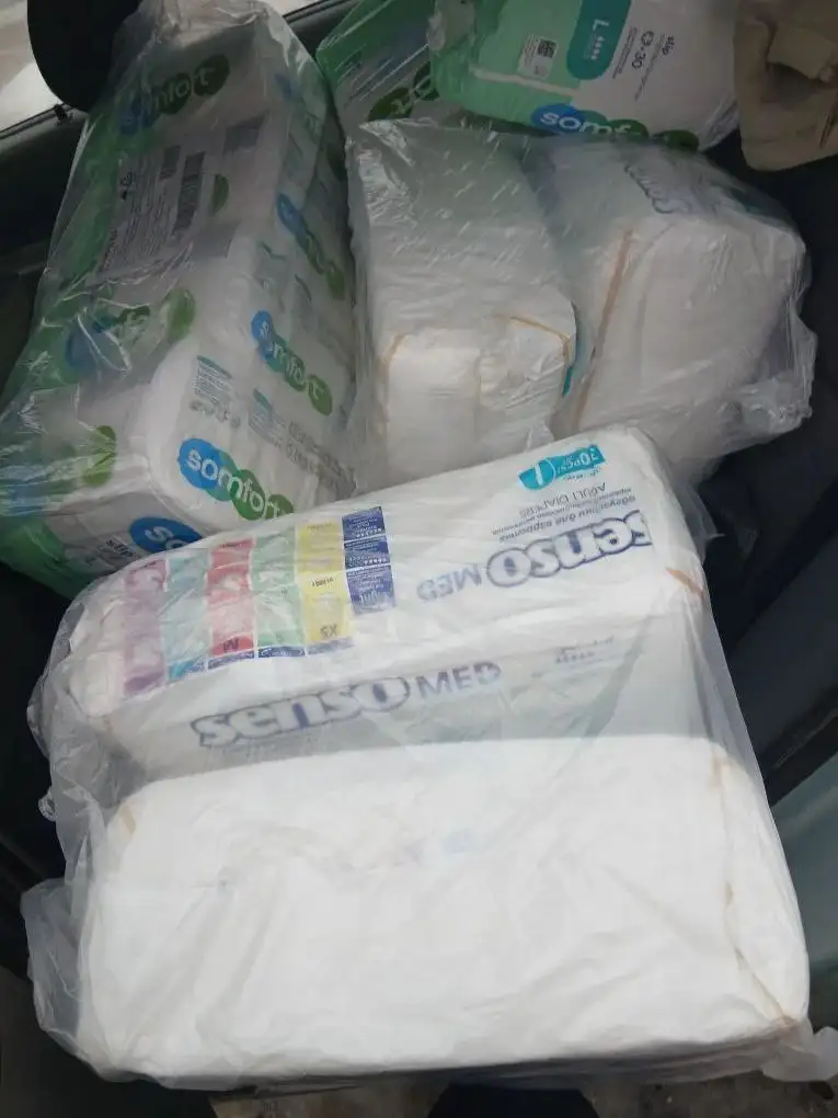 Памперсы 10 упаковок от семьи Детковых - Подгузники (Товары для детей) в Волгоград