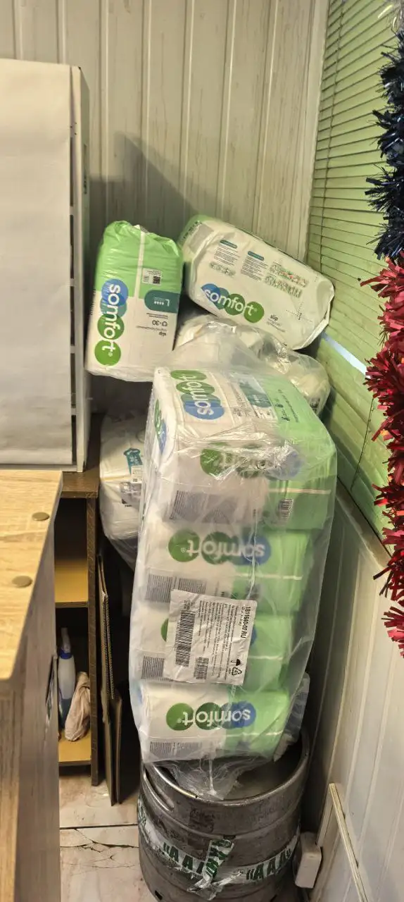 Передача памперсов для приюта - Памперсы (Товары для детей) в Волгоград