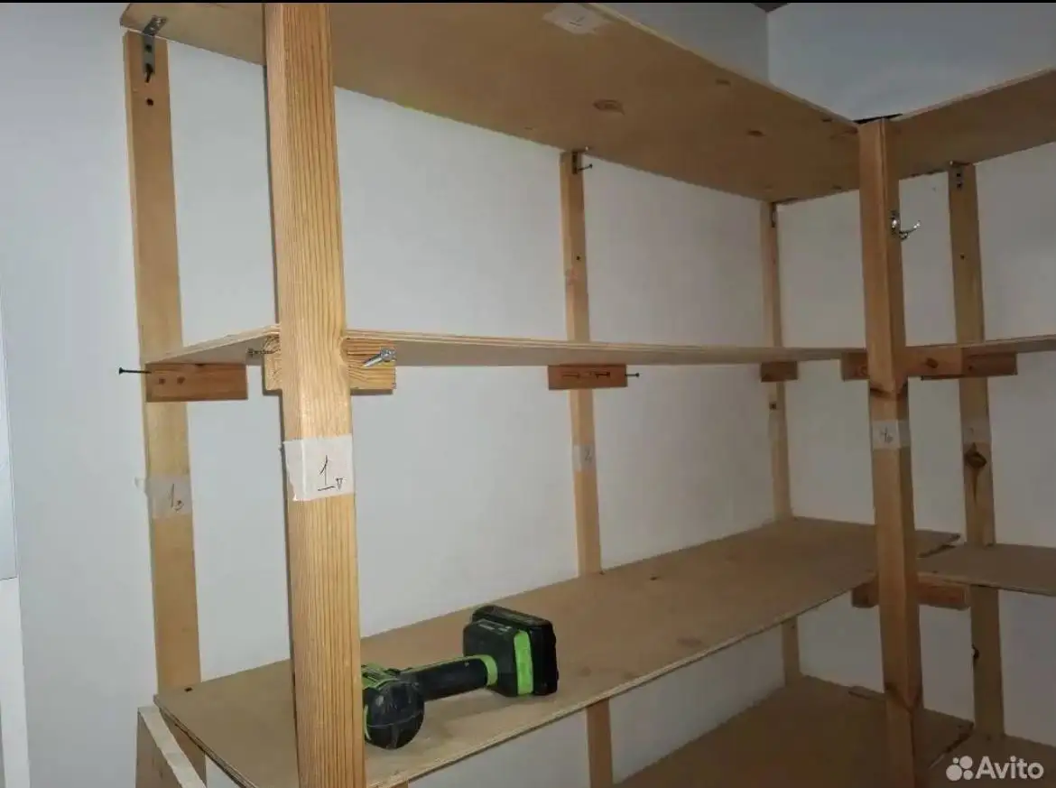 Стеллаж/полки система хранения б/у - Мебель (Для дома и дачи) в Волгоград