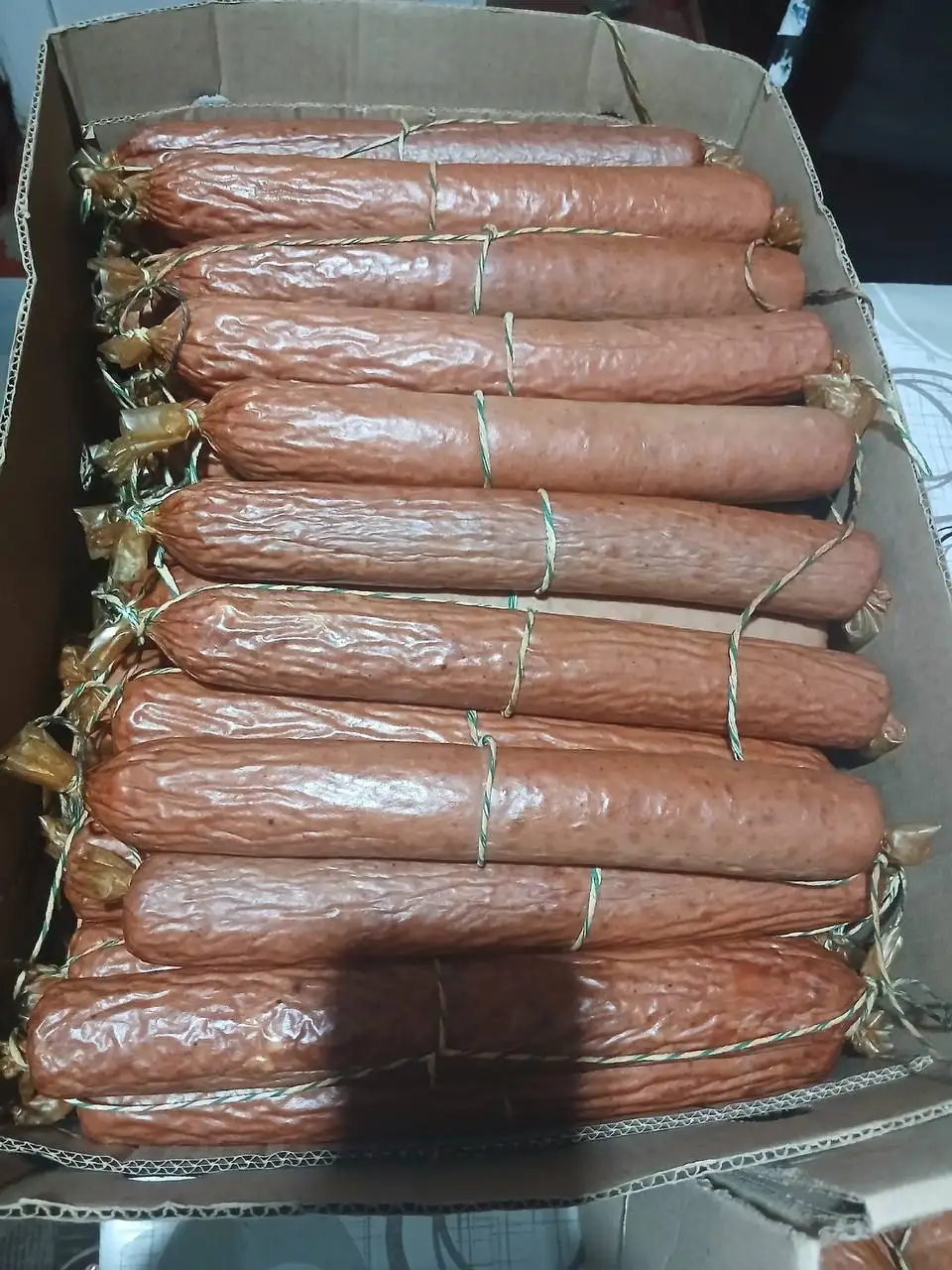 Домашняя свиная колбаса 470гр с доставкой - Продукты питания (Барахолка) в Волгоград